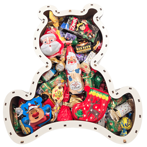 Подарунковий набір солодощів CandyUA Медведик 111 цукерки