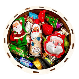 CandyUA™ Подарунковий набір солодощів коло 78 цукерки