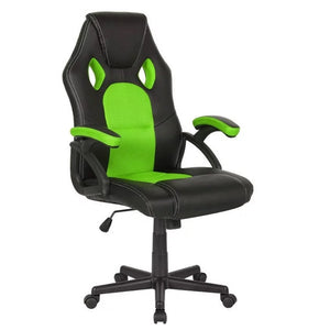 Геймерское кресло Orsen Fiks черно-зеленый