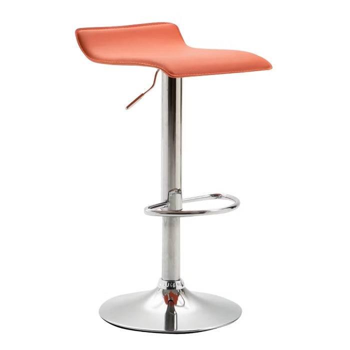 Барный регулируемый стул Хокер • Hoker Via • красный