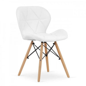 Обідній стілець Sella білий