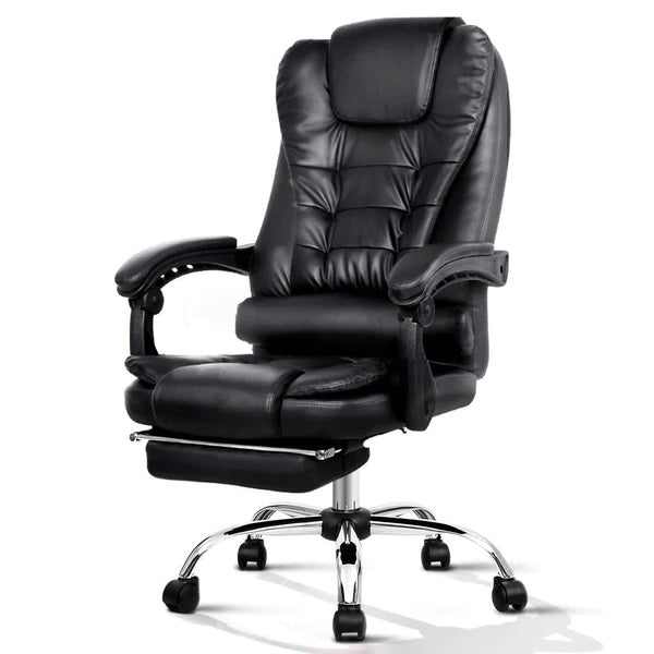 Офисное кресло Maestro 2023 с подставкой черный