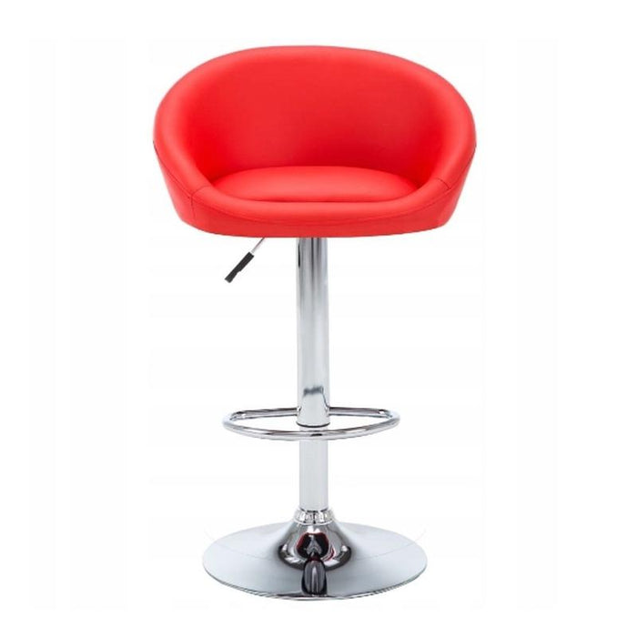 Барный регулируемый стул Хокер • Hoker Pro • красный