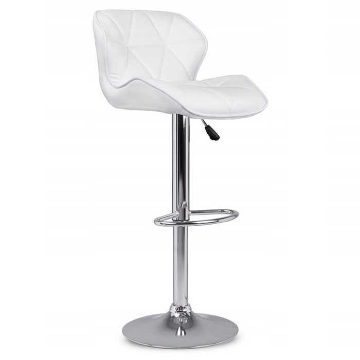 Барный регулируемый стул Хокер • Hoker Castel • белый