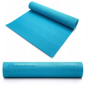 Коврик для йоги и фитнеса METEOR • 180 см • голубой - mebelpartner