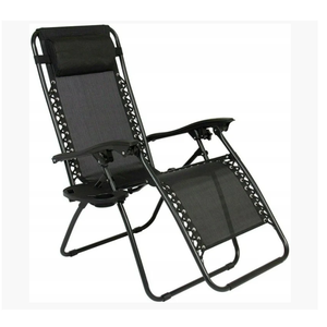 Кресло Шезлонг ZERO GRAVITY 178 см черный