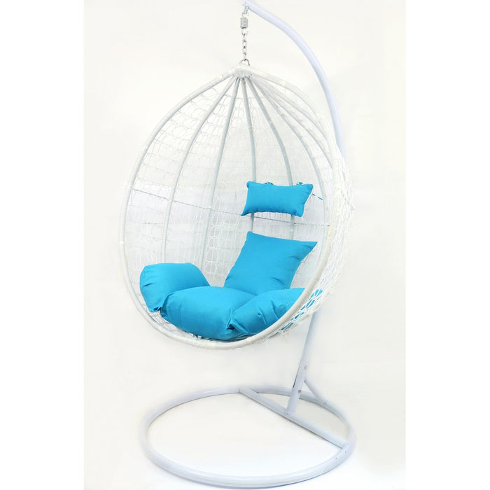 Садовая качеля кокон Michelle • 113 см • синий