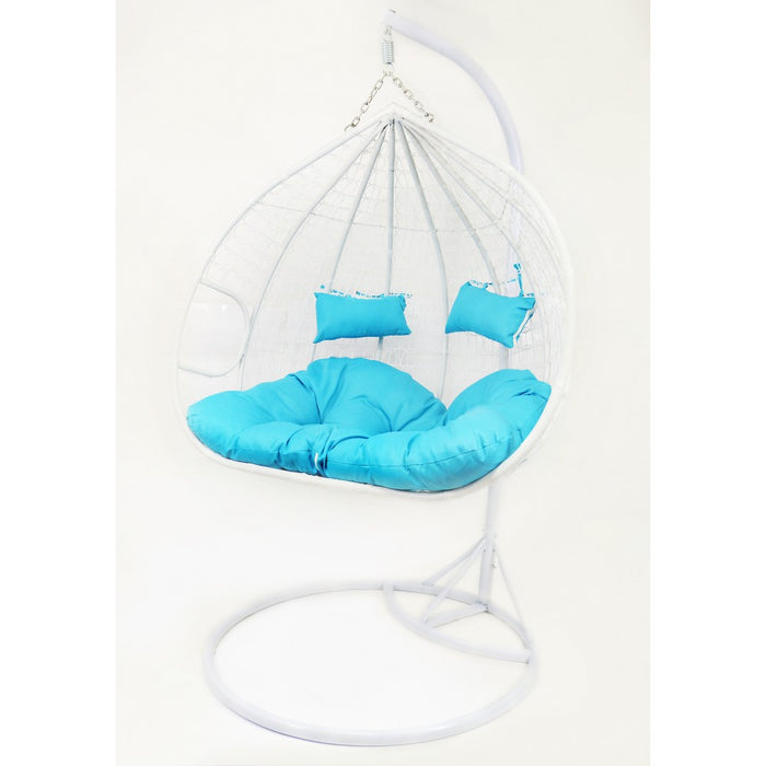 Садовая качеля кокон Michelle • 130 см • синий