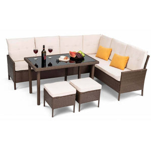 Садовая мебель комплект • di Valio Venice • коричневый - mebelpartner