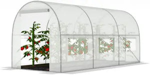Садова теплиця парник з вікнами FunFit 6m2 білий