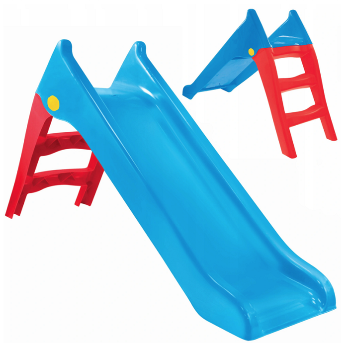 Детская садовая горка Mochtoys • 140 см • синий