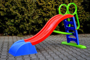 Детская садовая горка Mochtoys • 187 см • красный - mebelpartner