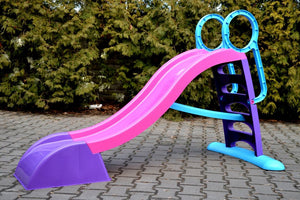 Детская садовая горка Mochtoys • 187 см • розовый - mebelpartner