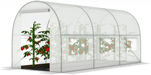 Садова теплиця парник з вікнами FunFit 7m2 білий
