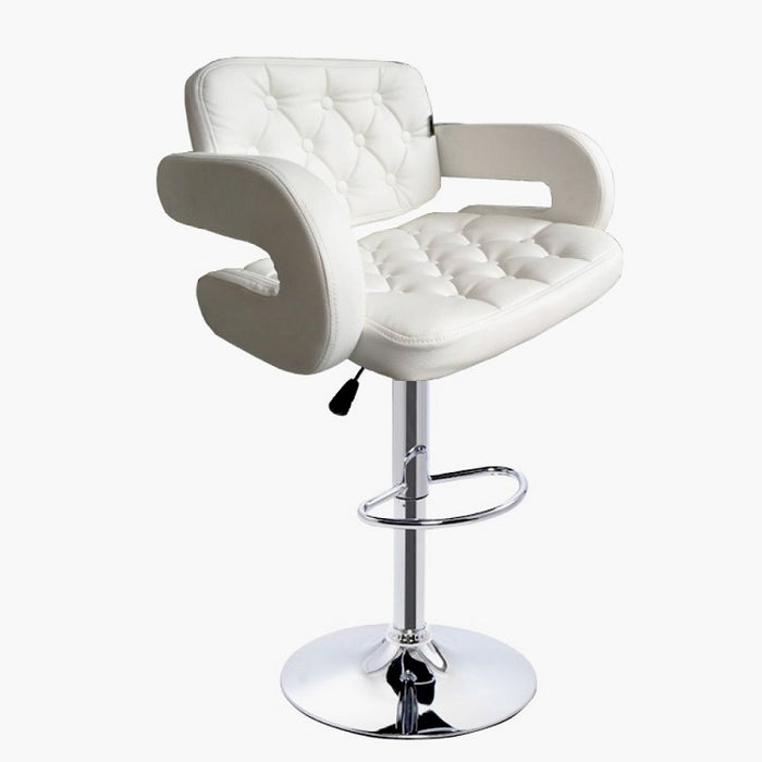 Барный регулируемый стул Хокер • Hoker Vinci • белый