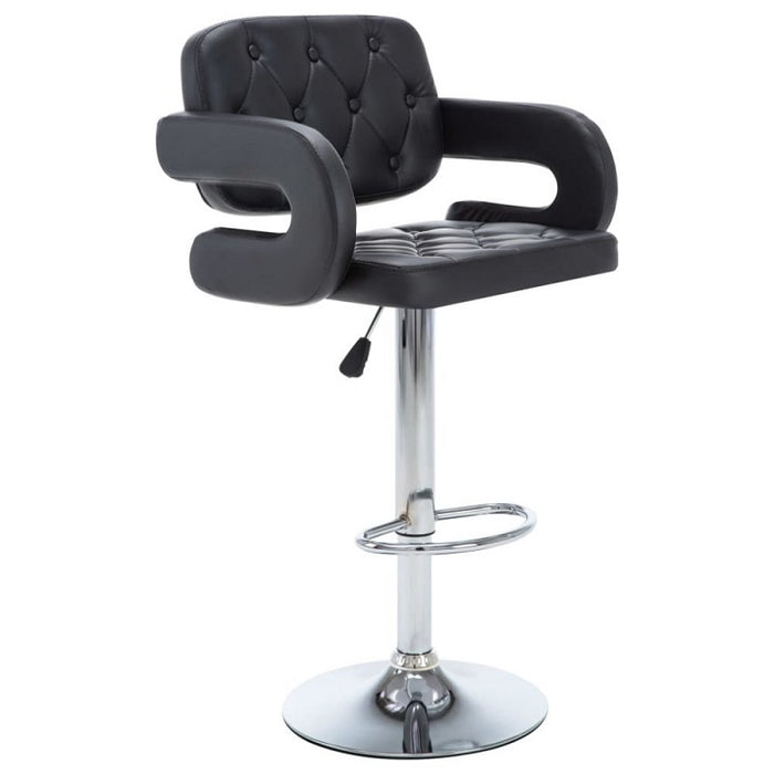 Барный регулируемый стул Хокер • Hoker Vinci • черный
