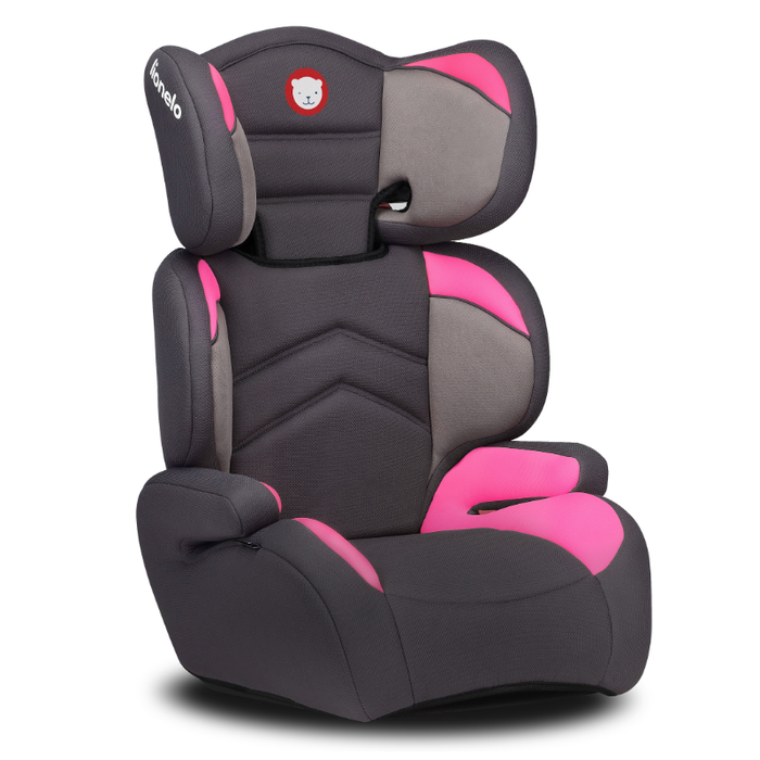 Детское автокресло Lionelo Max Plus • розовый • от 15-36 кг