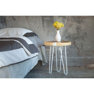 LAKE ПРИКРОВАТНЫЙ СТОЛИК БЕЛЫЙ - mebelpartner