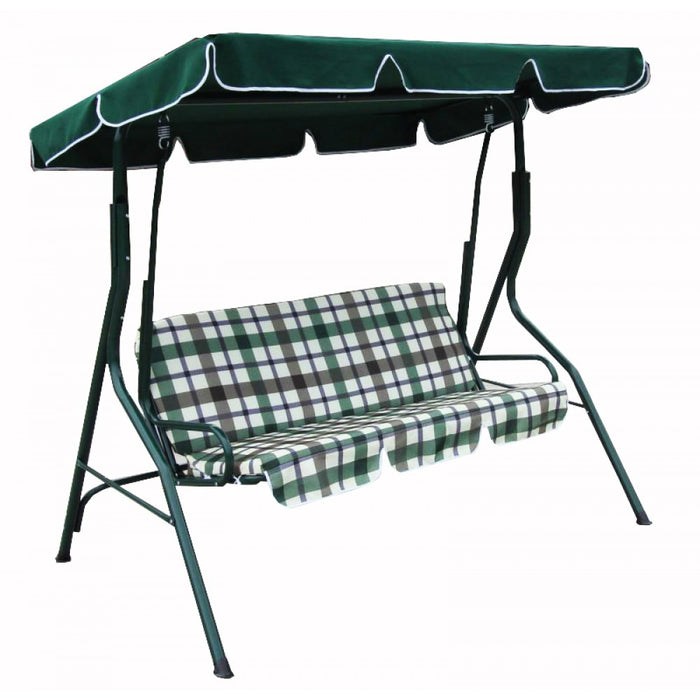 Садовые качели Relax Ultra • 3х местная • зеленый