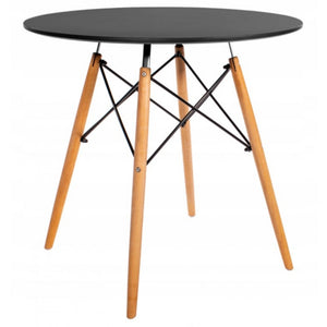 Стол Helis МДФ Черный 60 см