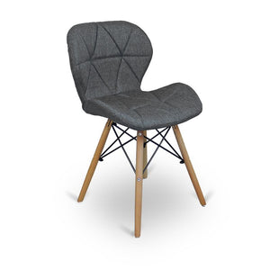 Стул В-013 текстиль серый