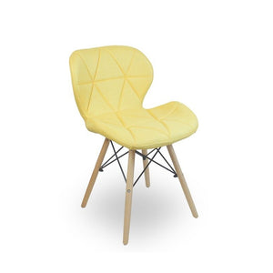 Стул В-013 текстиль желтый