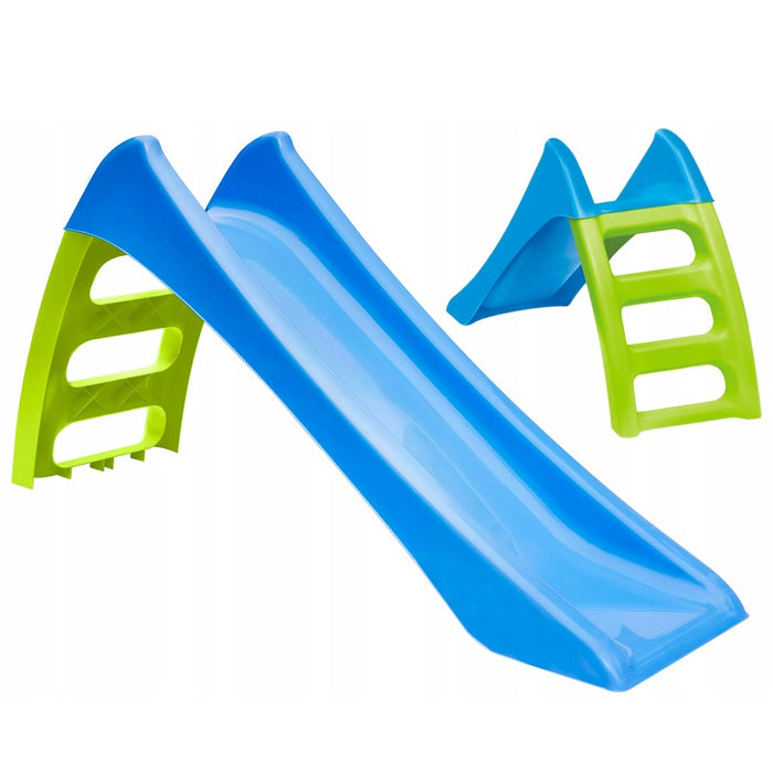 Детская садовая горка Mochtoys • 123 см • зеленый