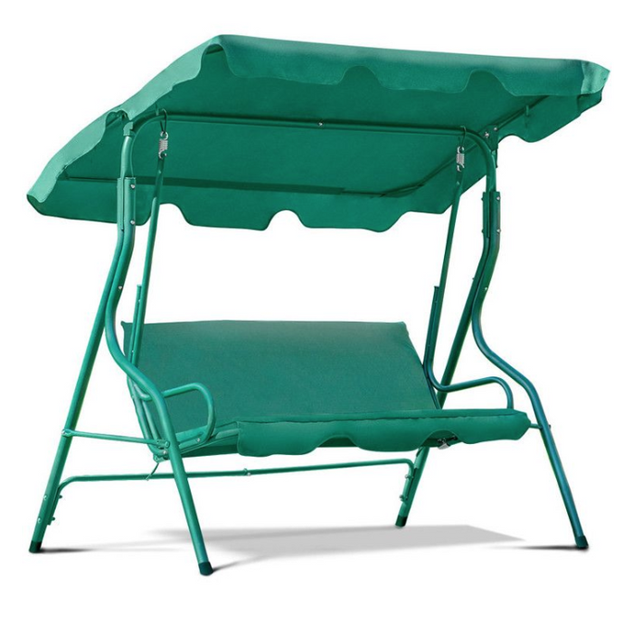 Садовые качели Relax • 3х местная • зеленый