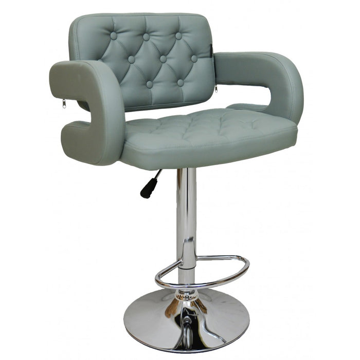 Барный регулируемый стул Хокер • Hoker Vinci • серый