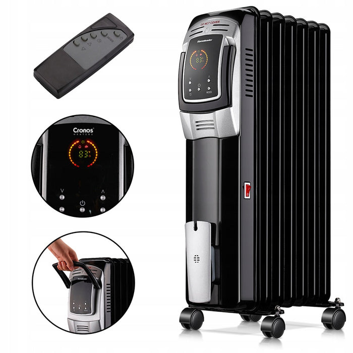 Масляный обогреватель радиатор Cronos 11 секций 2500 Вт