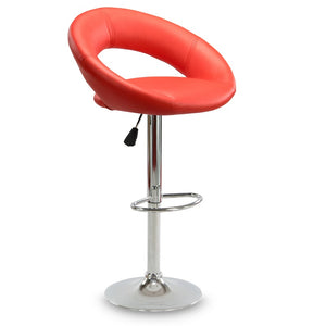 Барный регулируемый стул • Hoker Forza • красный - mebelpartner