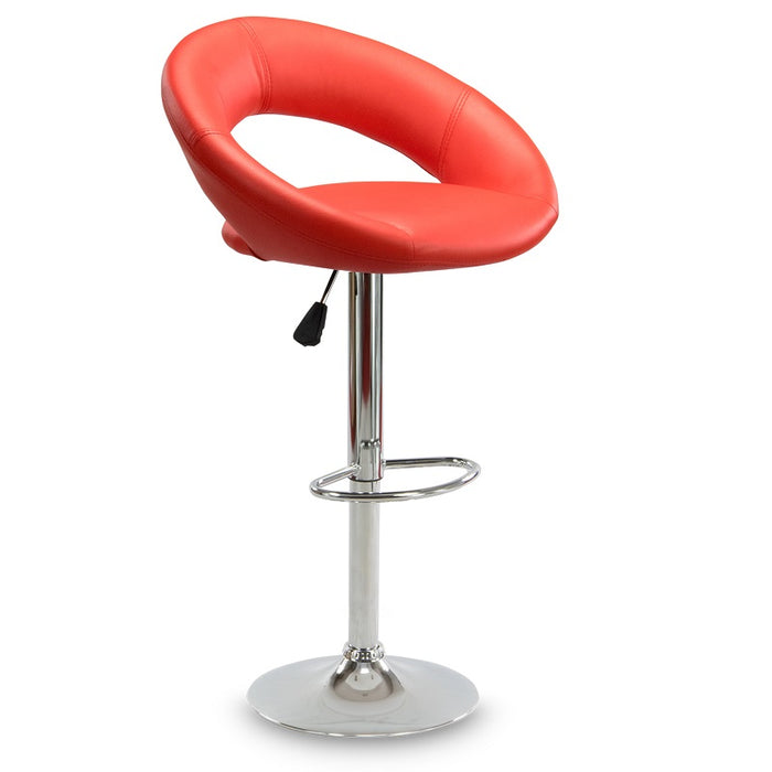 Барный регулируемый стул • Hoker Forza • красный