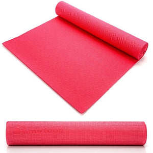 Коврик для йоги и фитнеса METEOR • 180 см • красный - mebelpartner