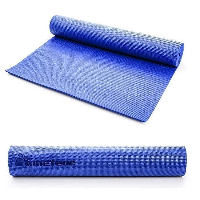 Коврик для йоги и фитнеса METEOR • 180 см • синий