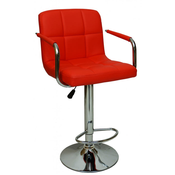 Барный регулируемый стул Хокер • Hoker Alter • красный