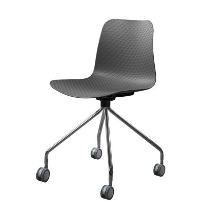 Стул Вельвет (Velvet Wheels) • Concepto • CH серый