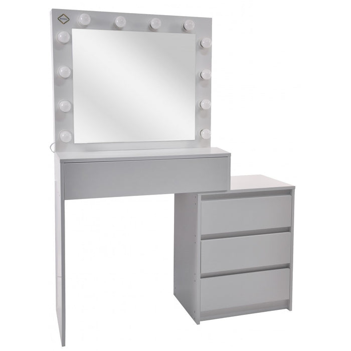 Туалетный столик Bonro DTV073 белый